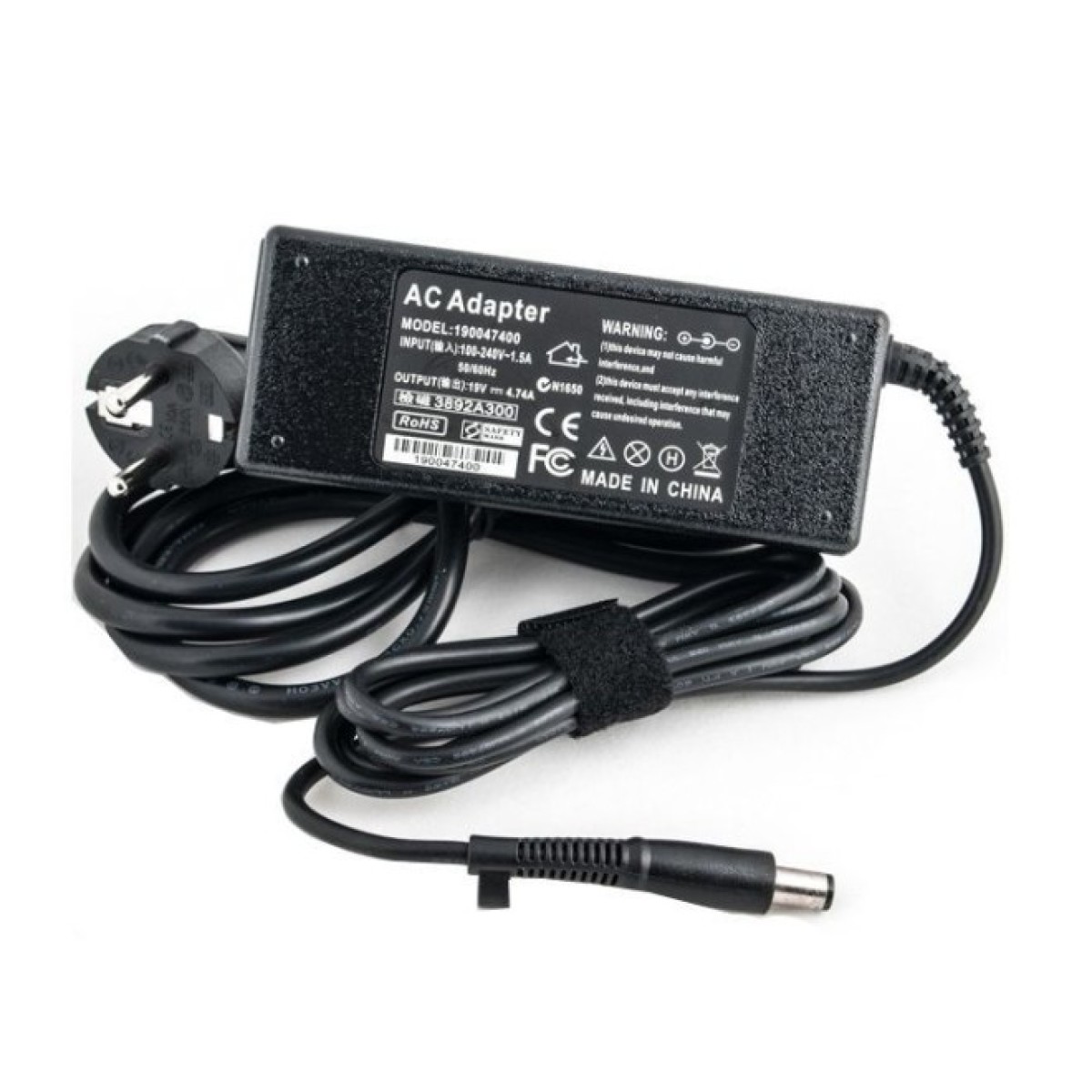 Блок питания к ноутбуку PowerPlant HP 220V, 19V 90W 4.74A (7.4*5.0) (HP90F7450) 256_256.jpg
