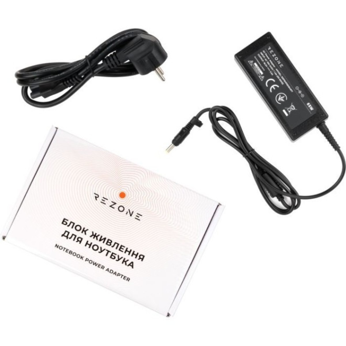 Блок живлення до ноутбуку Rezone HP 65W 18.5V 3.5А 4.8*1.7 (RZPSHP65184817) 256_256.jpg