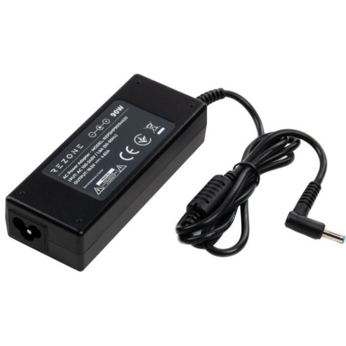 Блок живлення до ноутбуку Rezone HP 90W 19.5V 4.62А 4.5*3.0 (RZPSHP90194530) 256_256.jpg