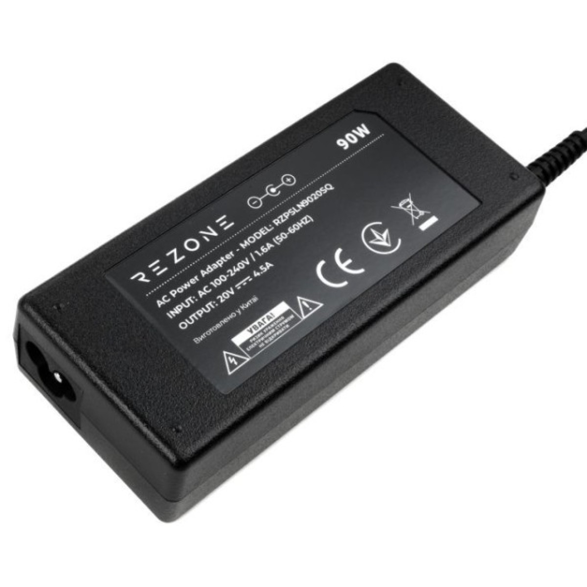 Блок живлення до ноутбуку Rezone Lenovo 90W 20V 4.5A square (RZPSLN9020SQ) 98_98.jpg - фото 2