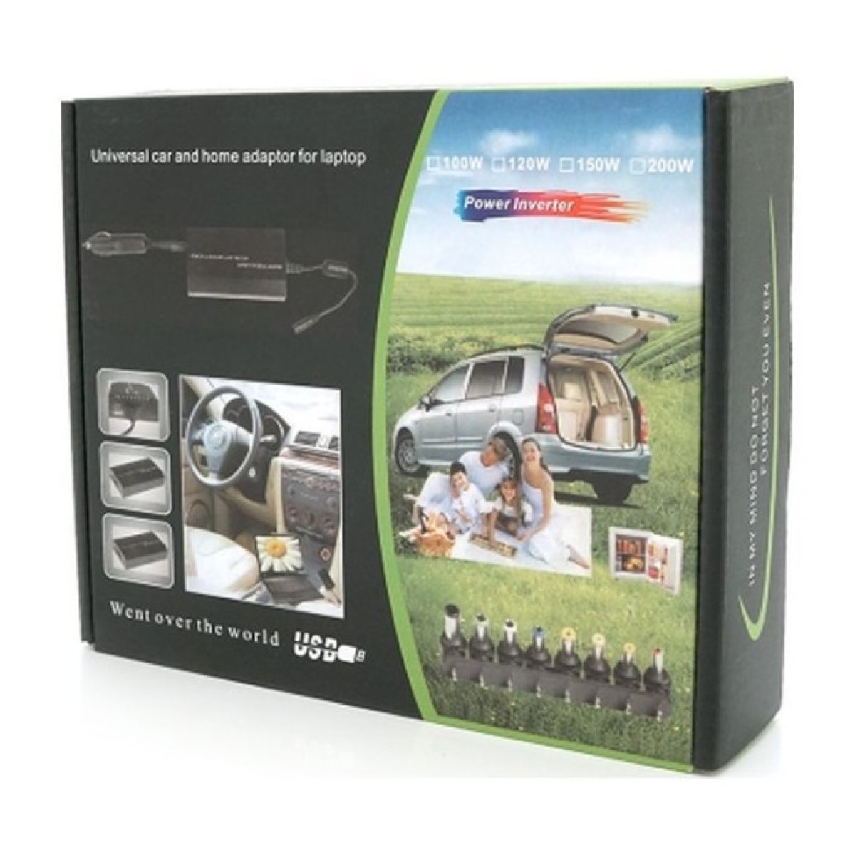 Блок питания к ноутбуку Voltronic 100W Universal + Auto(12V), ручн. регулировка, 8 разъемов (02527 / YT-YBB/100W) 98_98.jpg - фото 4
