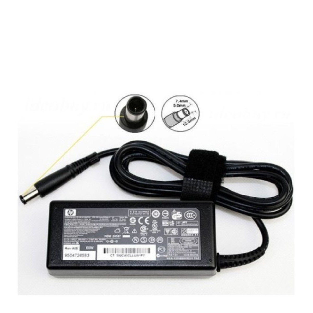 Блок живлення до ноутбуку Grand-X HP/Compaq (18.5V 3.5A 65W) 7.4x5.0mm (ACHPL65WS1) 256_256.jpg