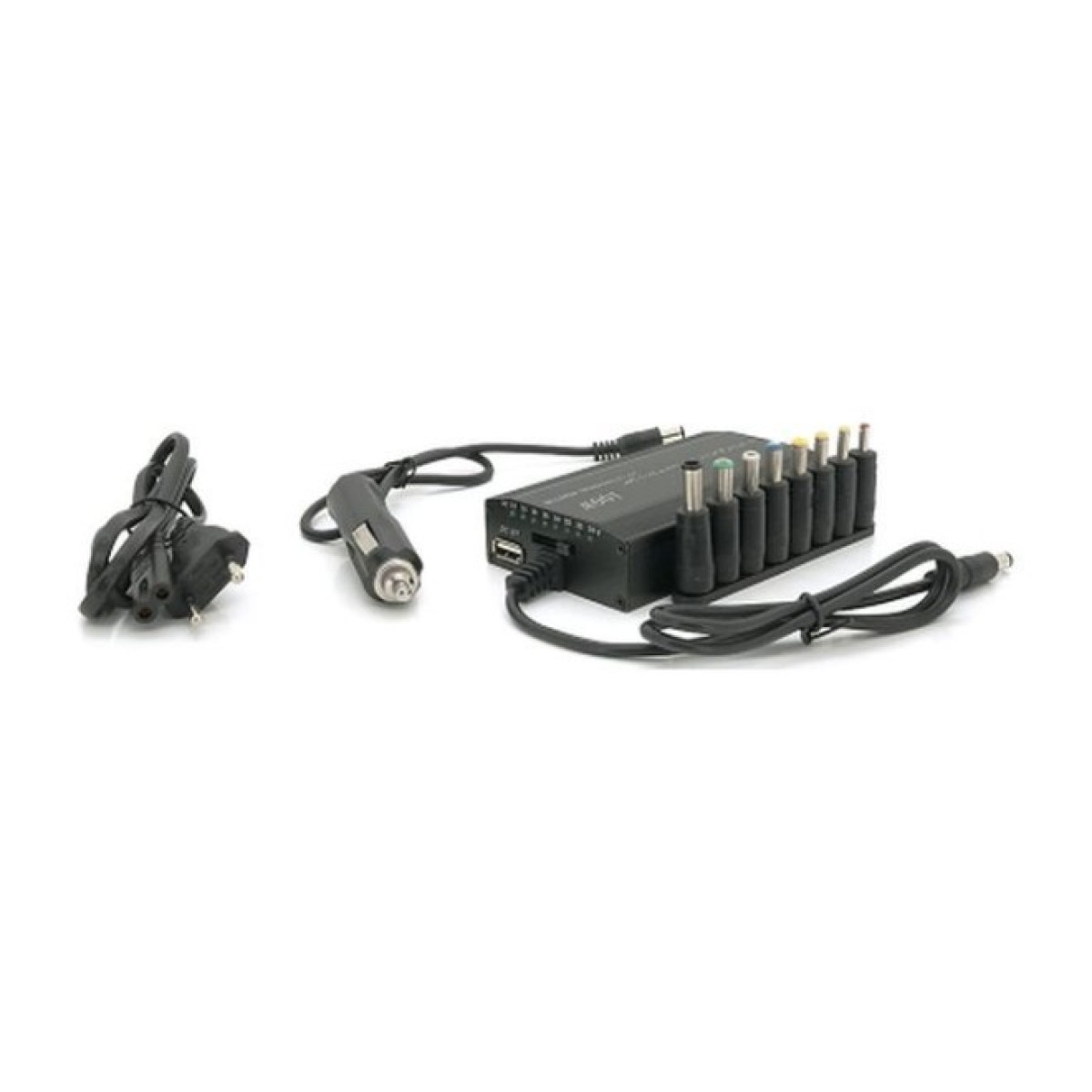 Блок питания к ноутбуку Voltronic 100W Universal + Auto(12V), ручн. регулировка, 8 разъемов (34818 / YT-YBBP/100W) 98_98.jpg - фото 4