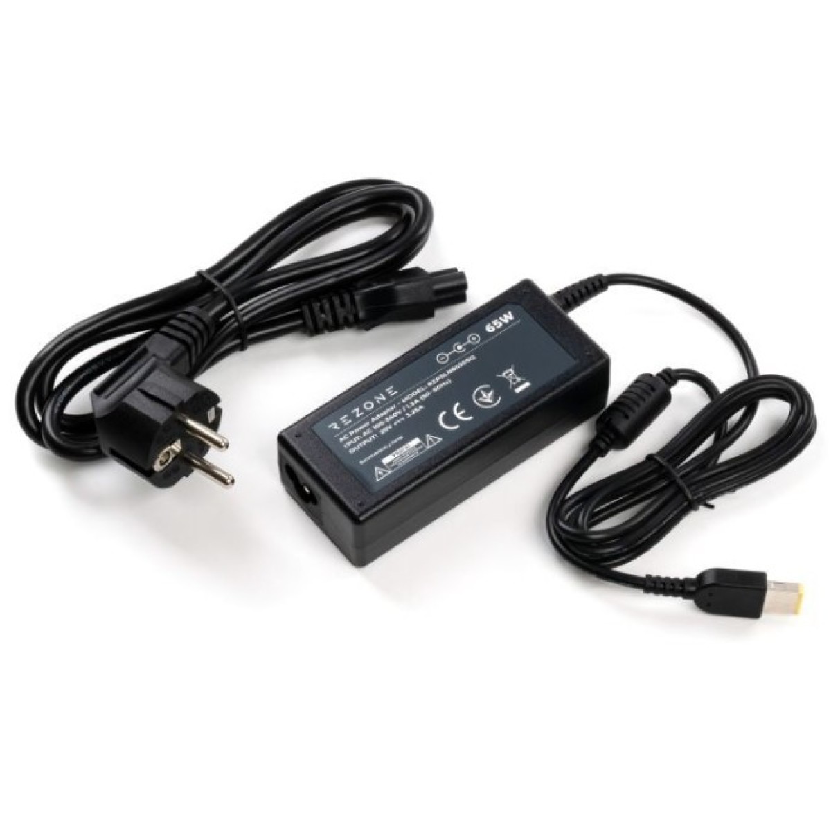 Блок живлення до ноутбуку Rezone Lenovo 65W 20V 3.25А square with pin (RZPSLN6520SQ) 98_98.jpg - фото 3