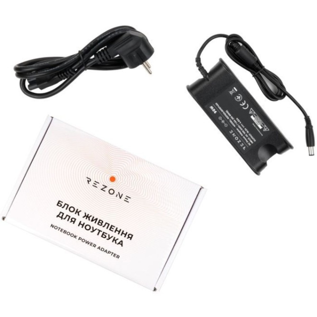 Блок живлення до ноутбуку Rezone DELL 90W 19.5V 4.62A 7.4*5.0 (RZPSDL90197450) 256_256.jpg