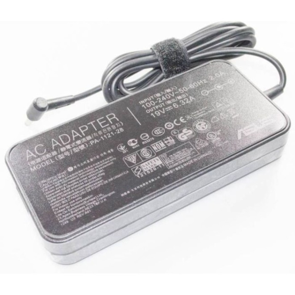 Блок питания к ноутбуку ASUS 120W 19V, 6.32A, разъем 4.5/3.0 (PA-1121-28 A15-120P1A / A40161) 98_98.jpg - фото 2