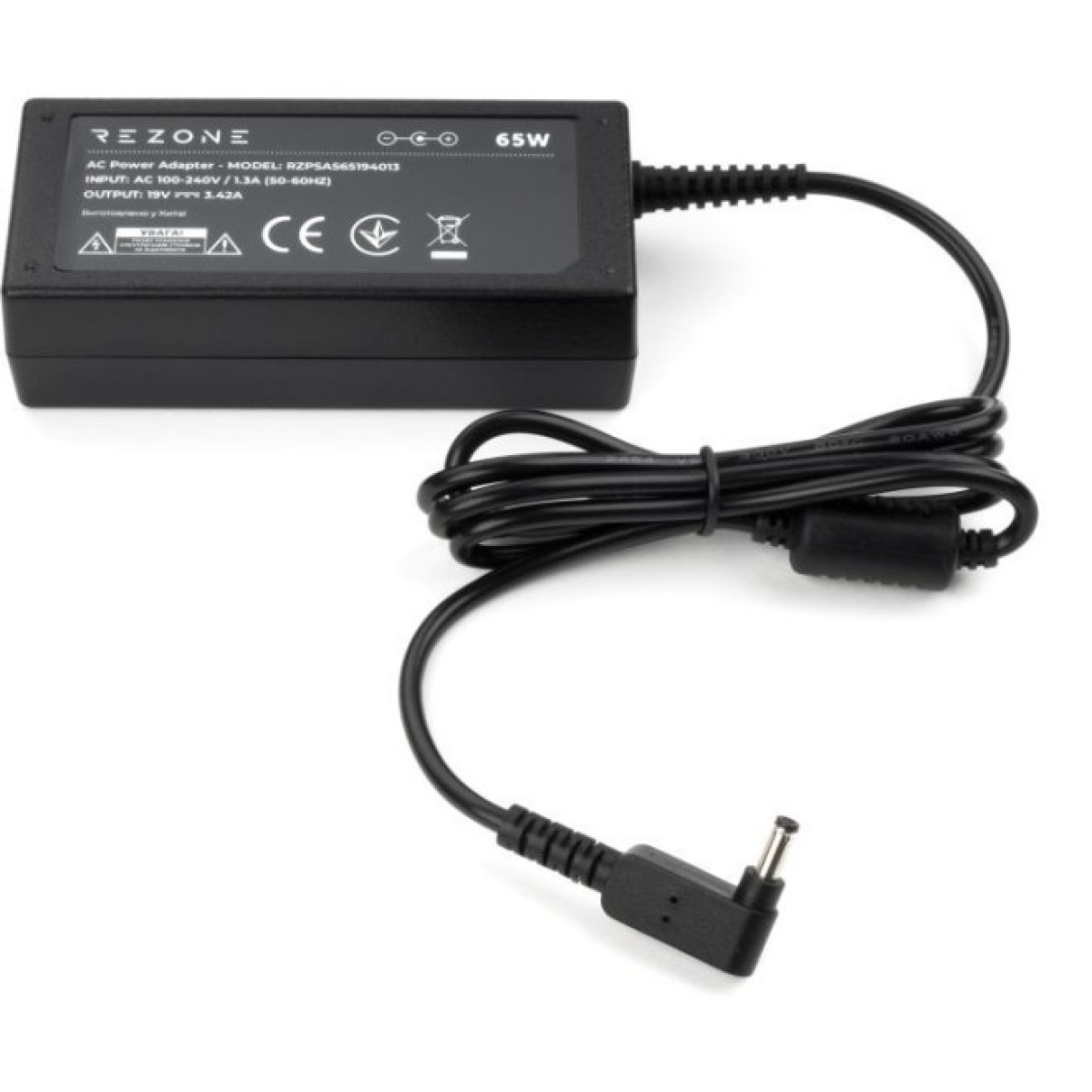Блок питания к ноутбуку Rezone ASUS 65W 19V 3,42A 4.0 *1.35 (RZPSAS65194013) 98_98.jpg - фото 3
