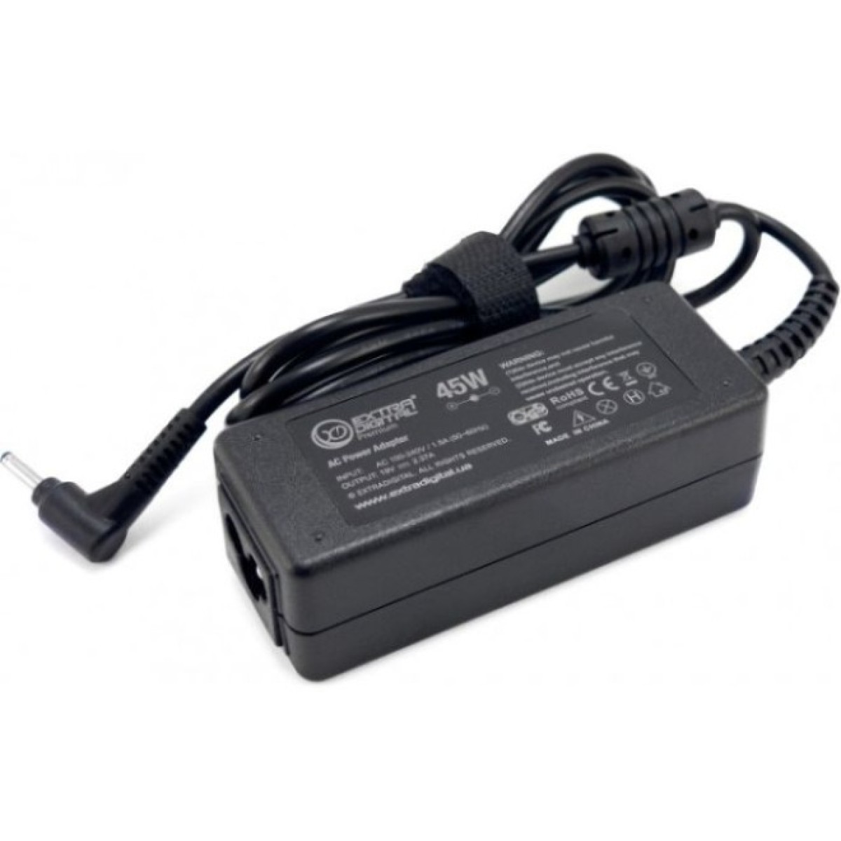 Блок живлення до ноутбуку Extradigital Acer 19V, 2.37A, 45W (3.0x1.1) (PSA3875) 98_98.jpg - фото 3