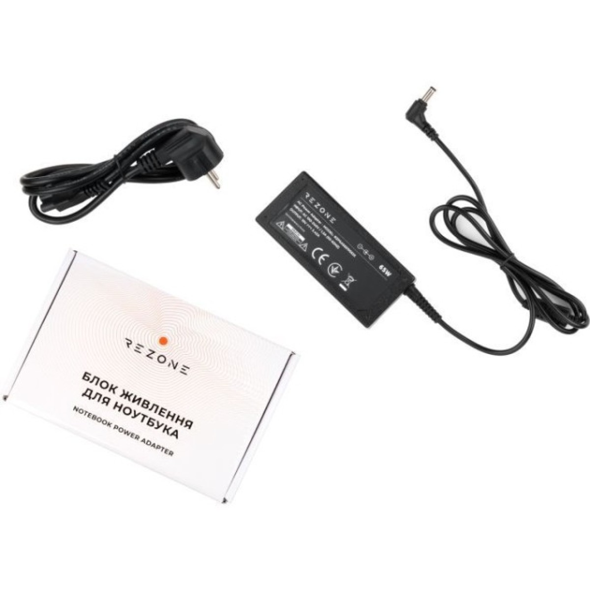 Блок живлення до ноутбуку Rezone ASUS 65W 19V 3,42A 5.5*2.5 (RZPSAS65195525) 256_256.jpg