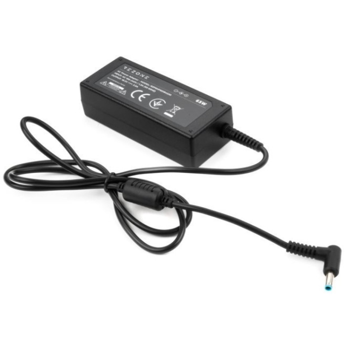 Блок живлення до ноутбуку Rezone HP 65W 18.5V 3.5А 4.5*3.0 (RZPSHP65184530) 98_98.jpg - фото 4