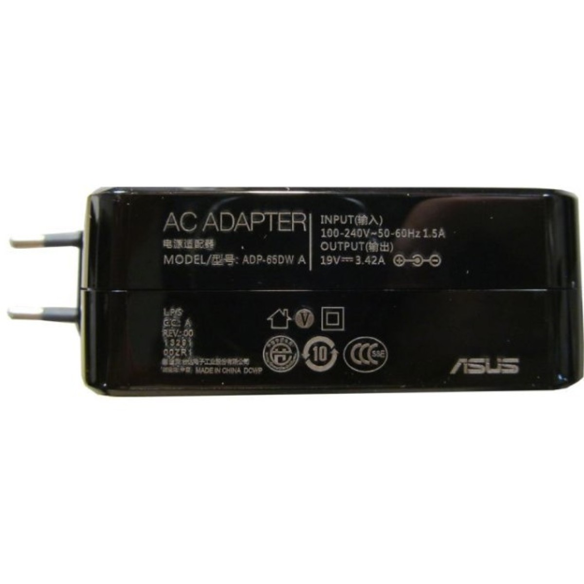 Блок питания к ноутбуку ASUS 65W 19V 3.42A разъем 4.5/3.0 (pin inside) (ADP-65DW / A40152) 98_98.jpg - фото 2