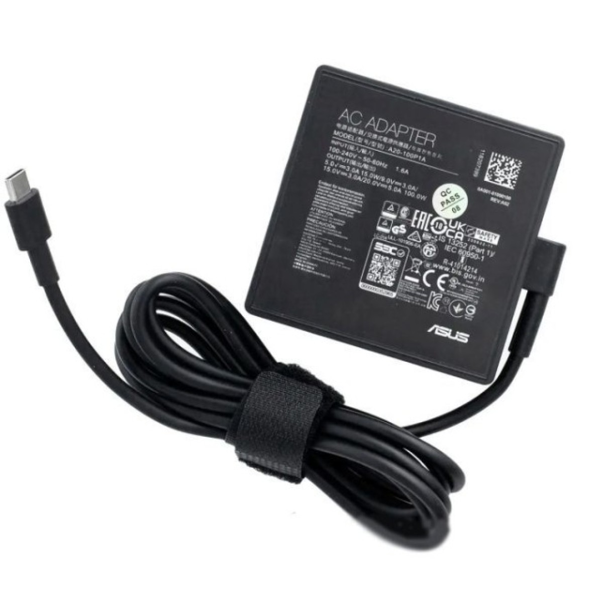 Блок питания к ноутбуку ASUS 100W, разъем USB Type-C (A20-100P1A / A40387) 98_98.jpg - фото 2