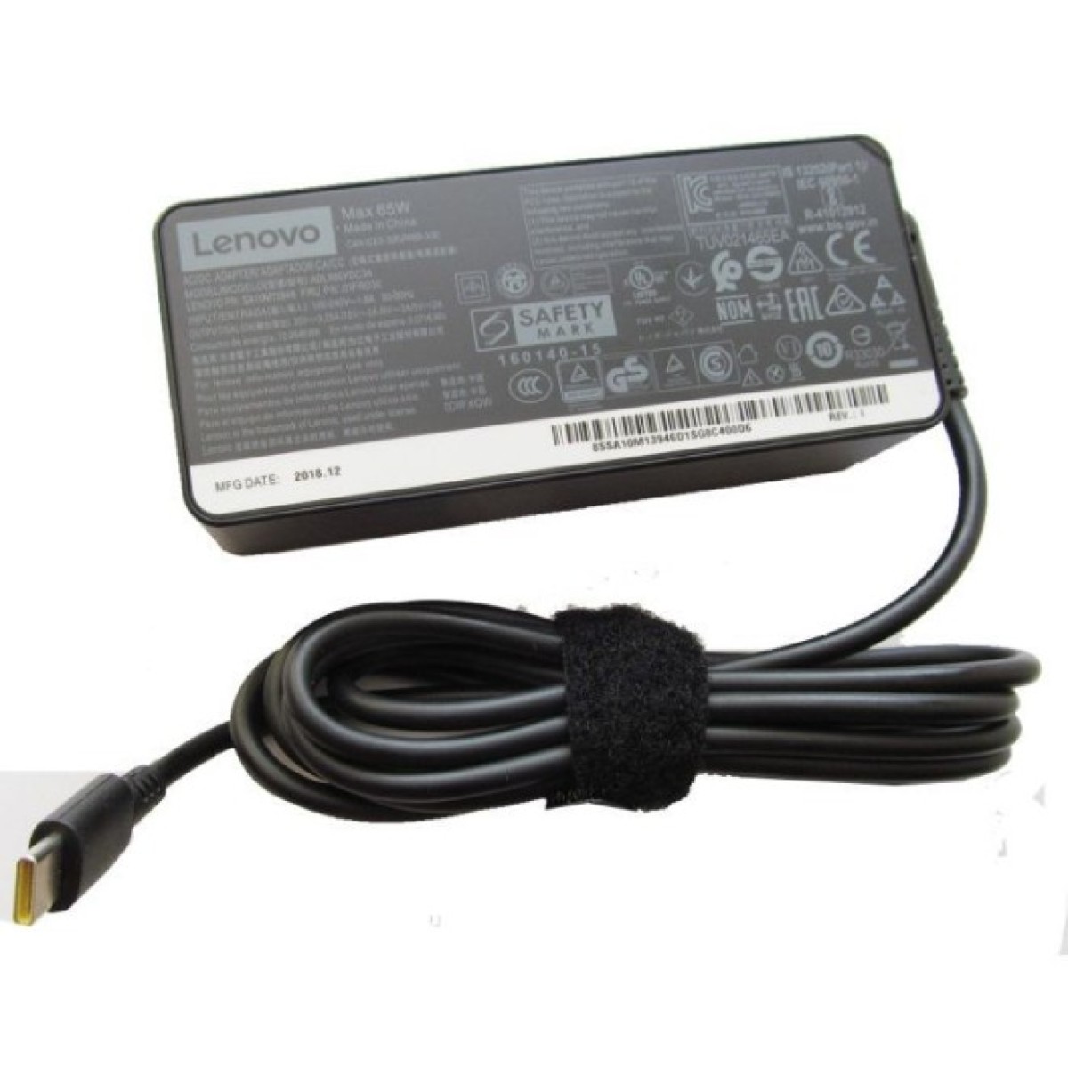 Блок питания к ноутбуку Lenovo 65W 20V, 3.25A + 15V, 3A + 9V, 2A + 5V, 2A, разъем USB Type- (ADLX65CLGC2A / A40263) 256_256.jpg