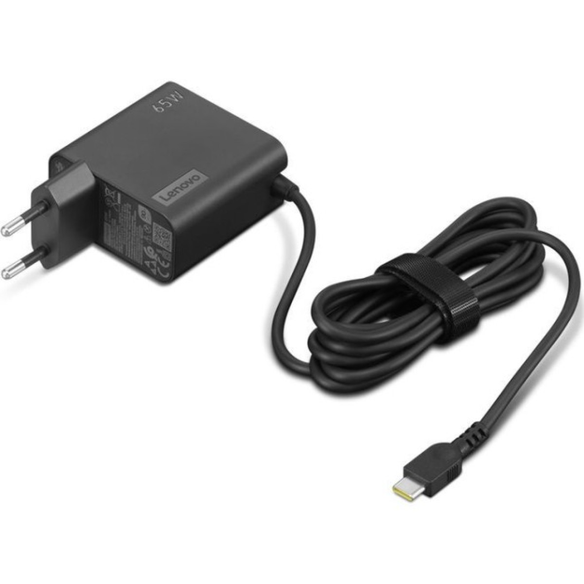 Блок питания к ноутбуку Lenovo 65W, USB Type-С, wall mount (4X21L54610) 98_98.jpg - фото 3