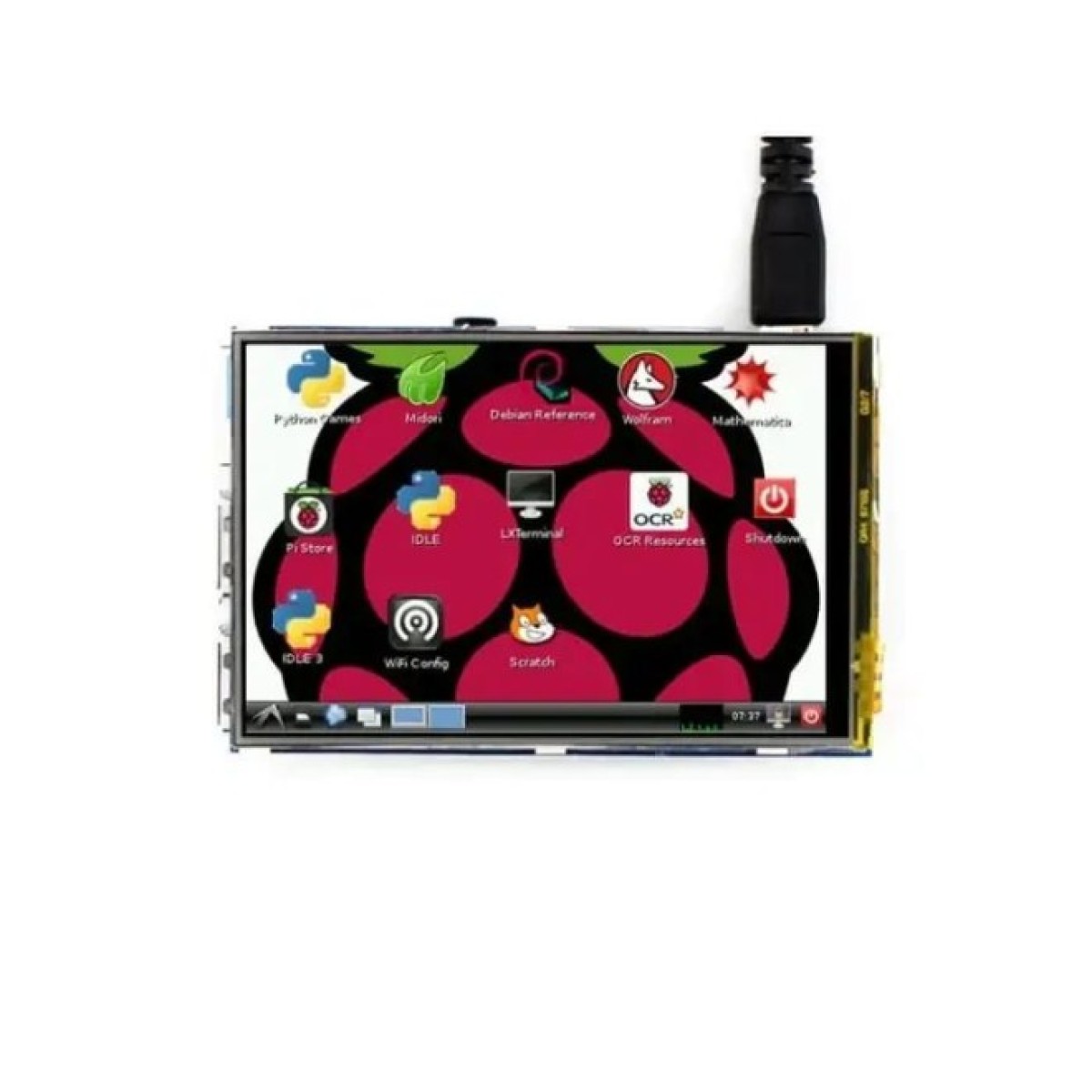 Экран Waveshare 3.5" 320x480 LCD TFT Resistive TS SPI для Raspberry Pi (WAV-9904) 256_256.jpg