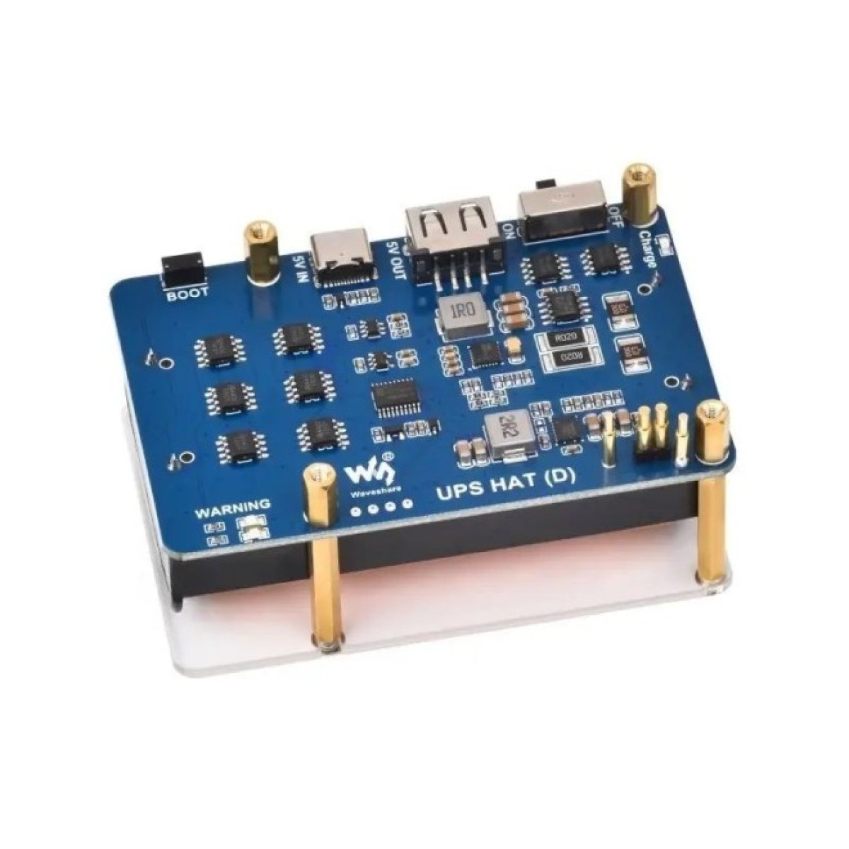 Источник бесперебойного питания Waveshare UPS HAT (D) для Raspberry Pi (25567) 256_256.jpg