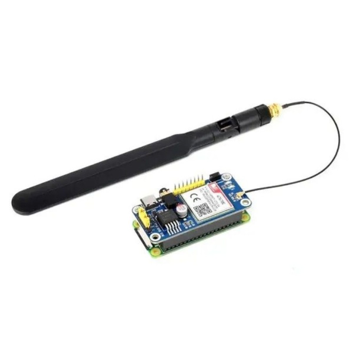 Плата расширения Waveshare Raspberry Pi A7670E LTE Cat-1 HAT (WAV-20049) 98_98.jpg - фото 3
