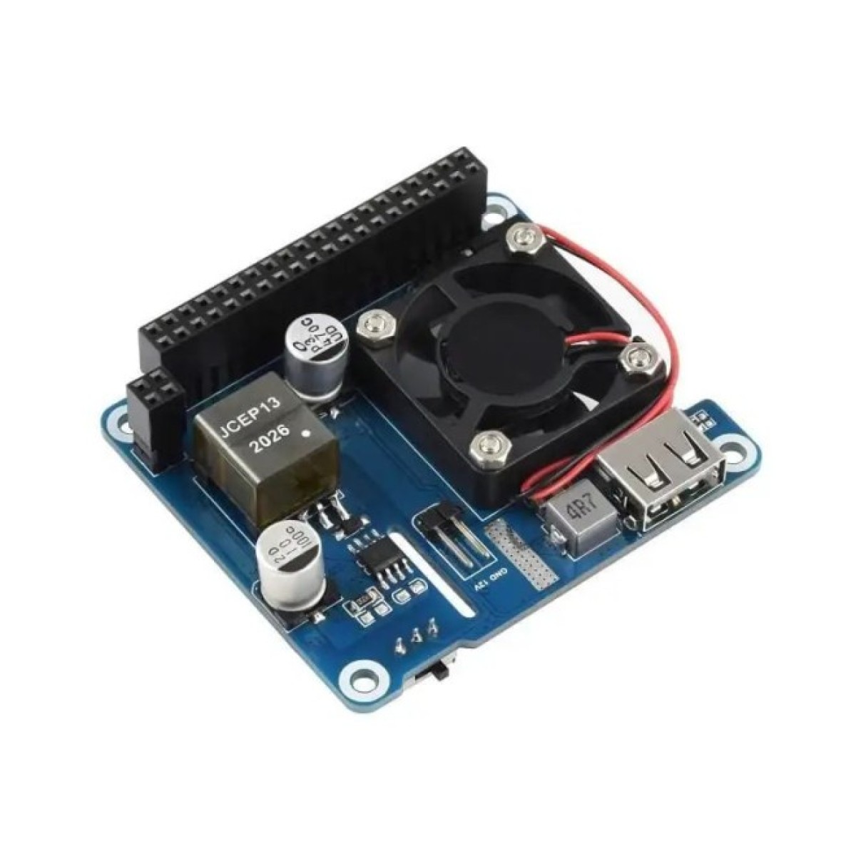 Плата расширения Waveshare PoE HAT для Raspberry Pi 4 (WAV-19445) 98_98.jpg - фото 2