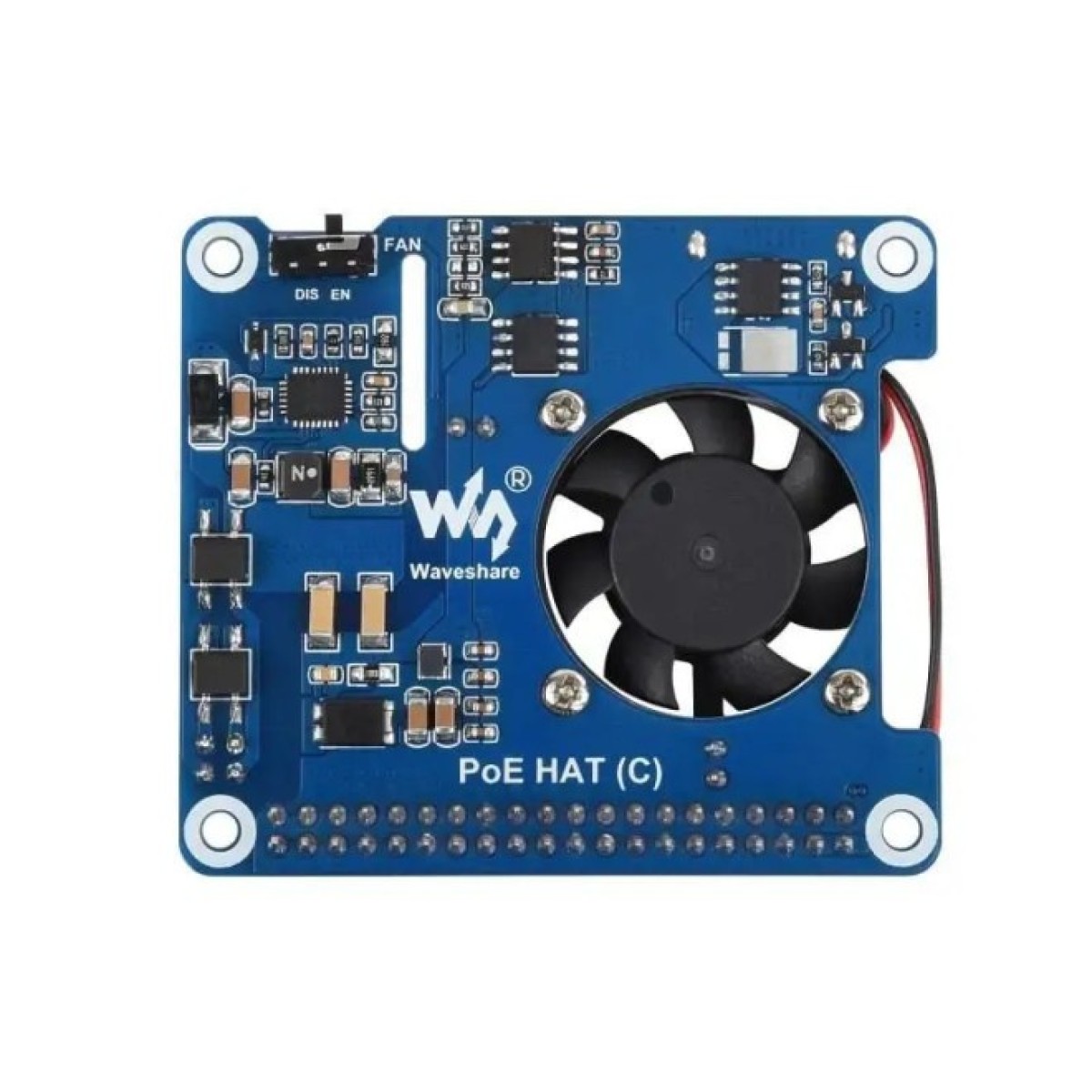 Плата расширения Waveshare PoE HAT для Raspberry Pi 4 (WAV-19445) 98_98.jpg - фото 3