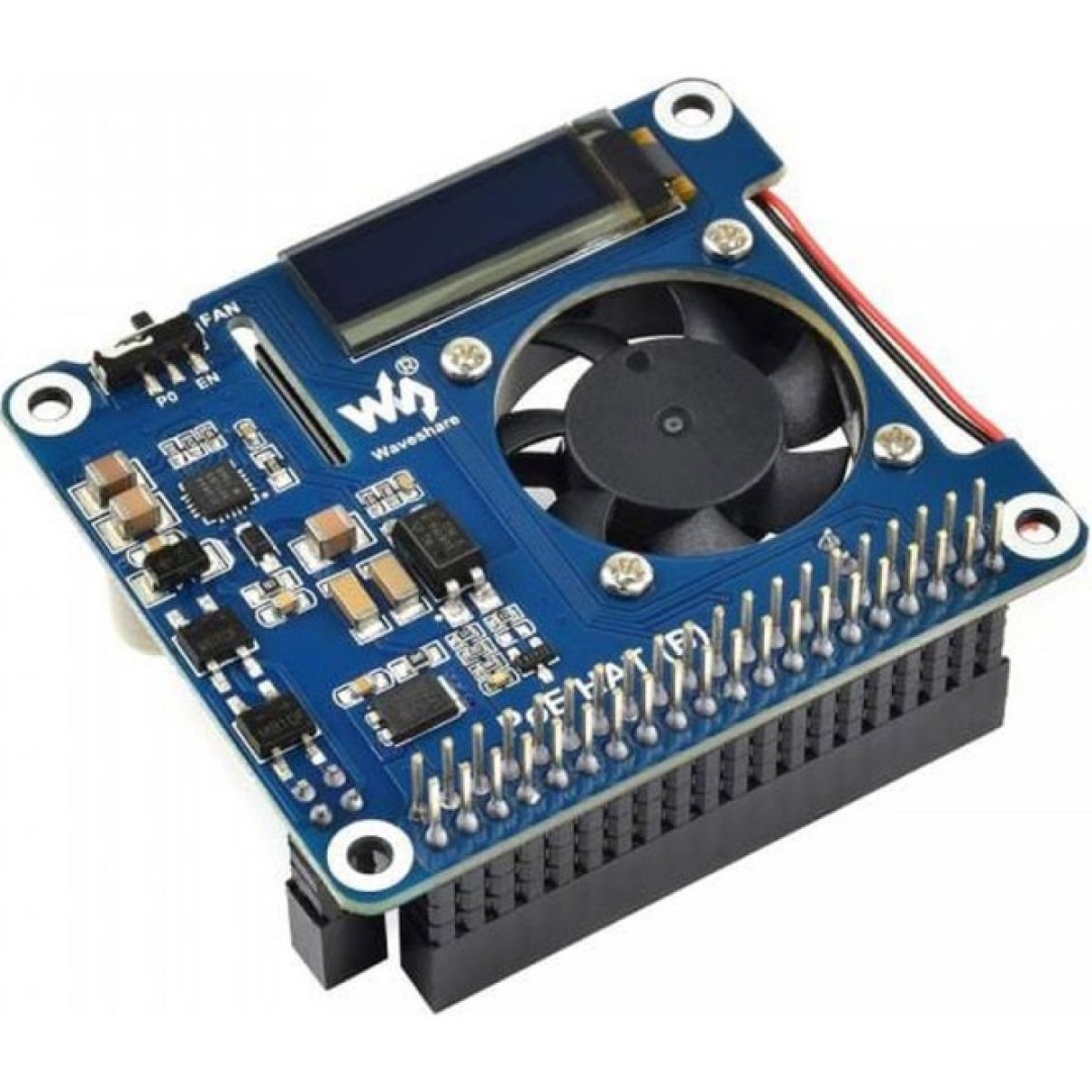 Плата расширения Waveshare PoE HAT (B) для Raspberry Pi 4 (WAV-18014) 256_256.jpg