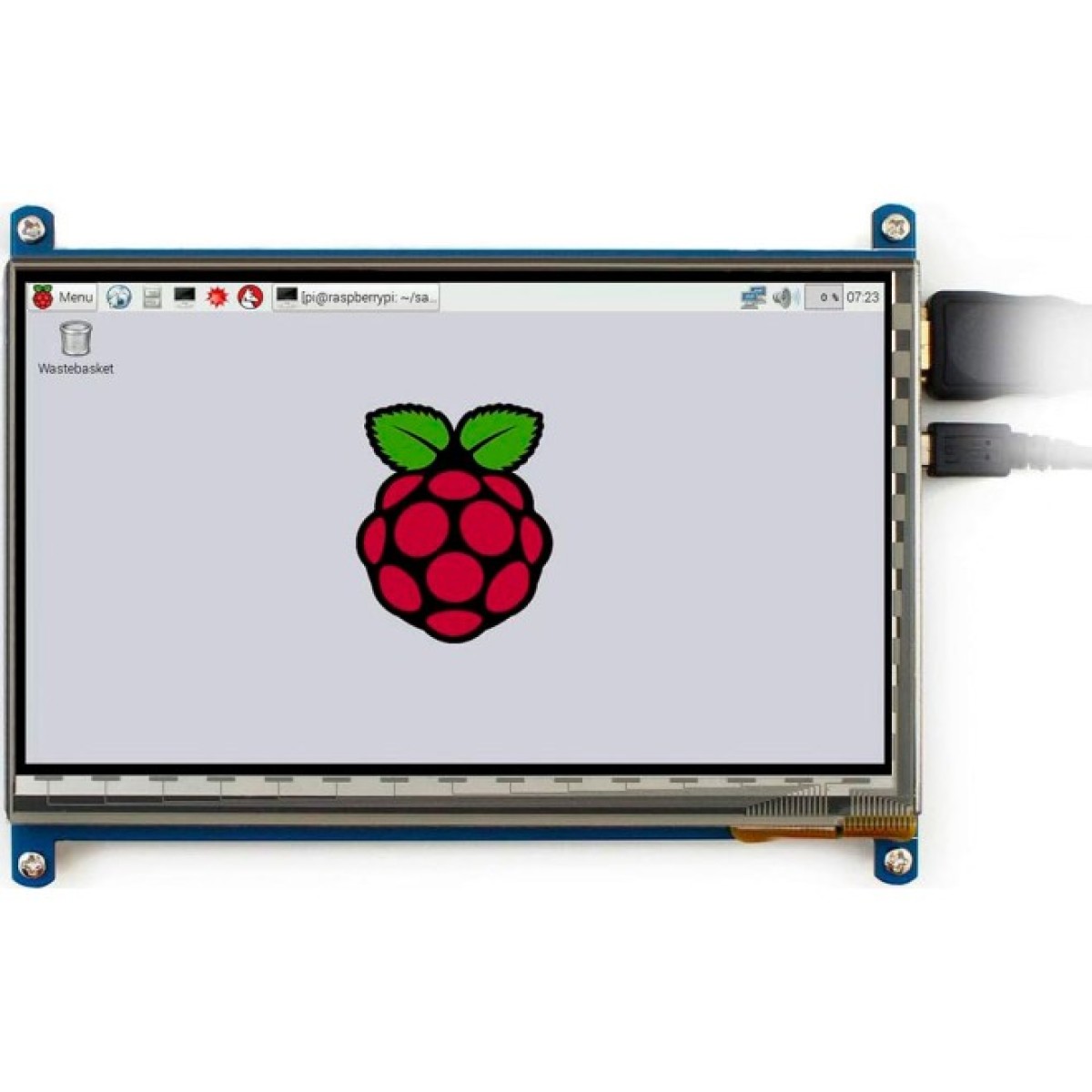 Экран Waveshare 7" 1024x600 LCD IPS емкостный TS HDMI для Raspberry Pi (WAV-11199) 256_256.jpg