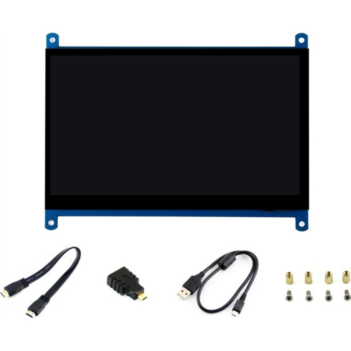 Экран Waveshare 7" 1024x600 LCD IPS емкостный TS HDMI для Raspberry Pi (WAV-11199) 98_98.jpg - фото 9