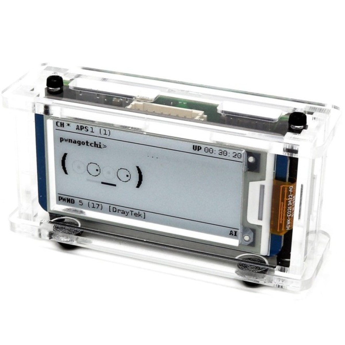 Корпус для Raspberry Pi Zero для дисплея Waveshare 2.13" E-Ink (TPH-052-CLR) 256_256.jpg