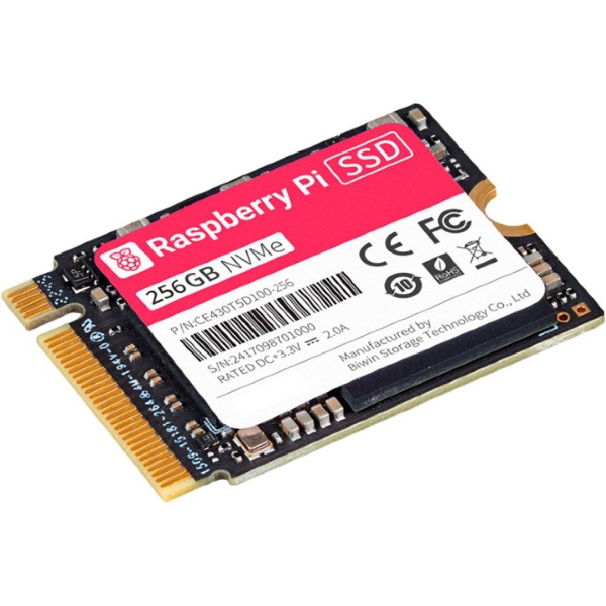 Твердотельный накопитель Raspberry Pi SSD 256 GB (SC1439) 256_256.jpg