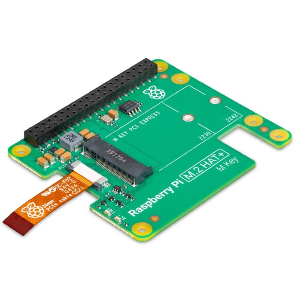Плата розширення для Raspberry Pi 5 M.2 HAT+ (SC1166) 256_256.jpg