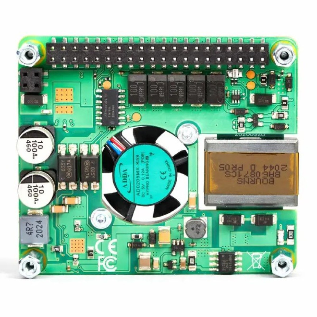 Плата розширення Raspberry Pi PoE+ HAT (SC1022) 98_98.jpg - фото 2