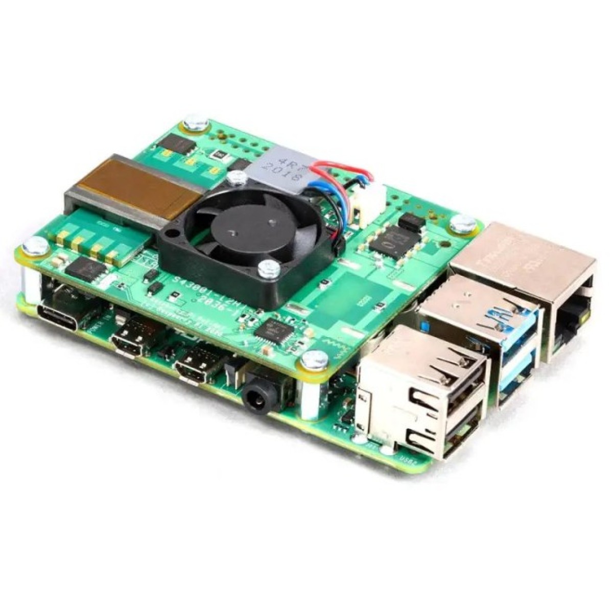 Плата розширення Raspberry Pi PoE+ HAT (SC1022) 98_98.jpg - фото 3