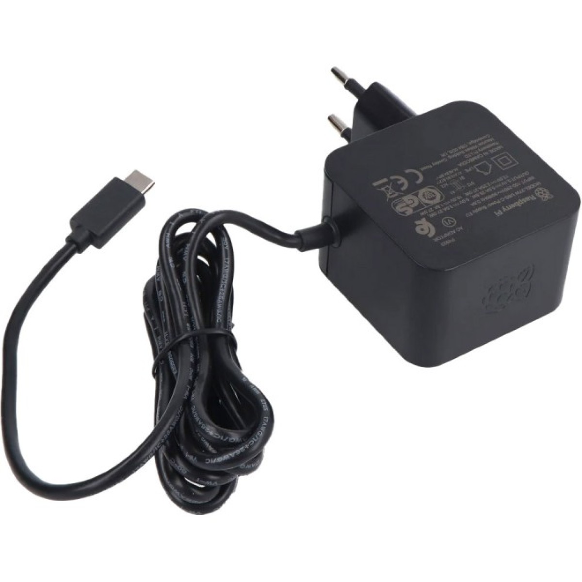 Блок живлення для Raspberry Pi 5В/3А USB-C чорний офіційний (SC0754) 256_256.jpg