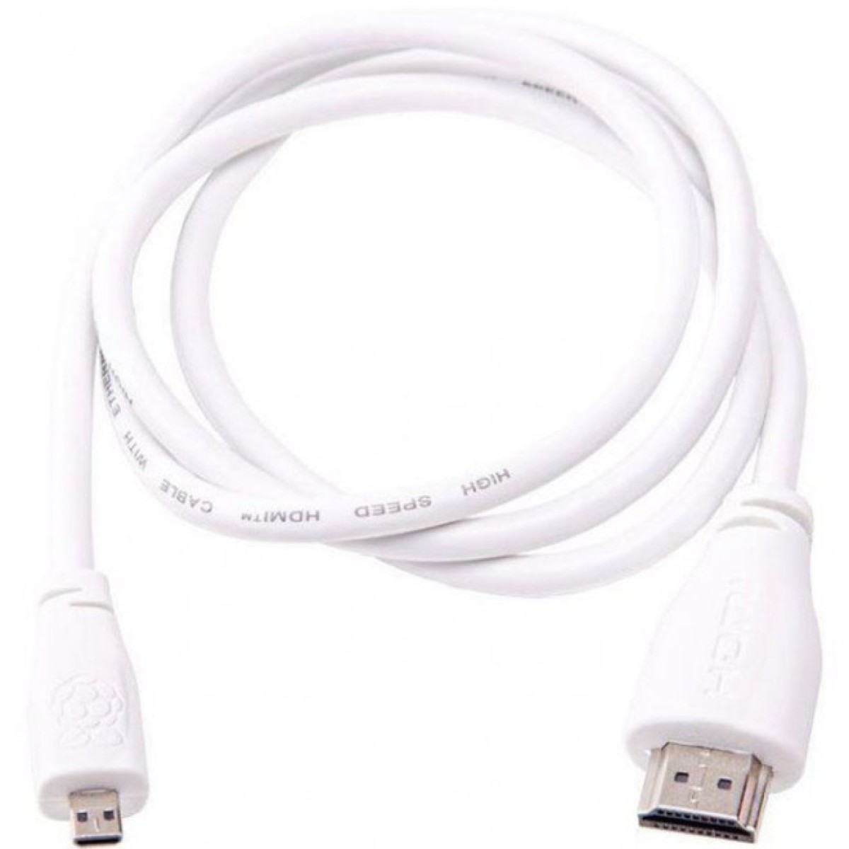 Кабель microHDMI-HDMI для Raspberry Pi 2м офіційний білий (SC0531) 256_256.jpg