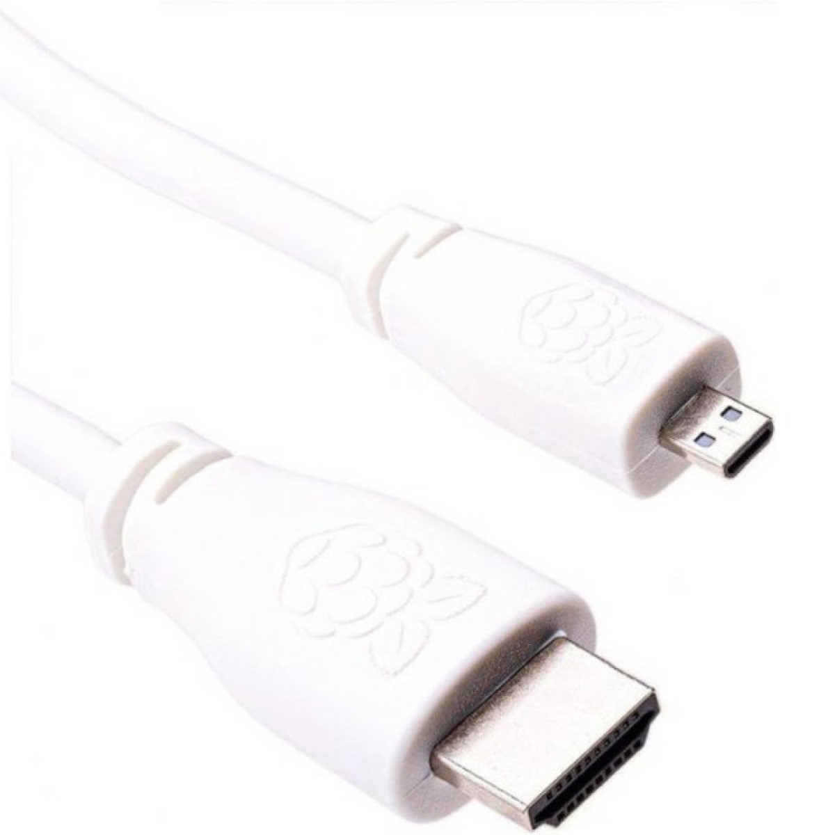 Кабель microHDMI-HDMI для Raspberry Pi 2м офіційний білий (SC0531) 98_98.jpg - фото 2