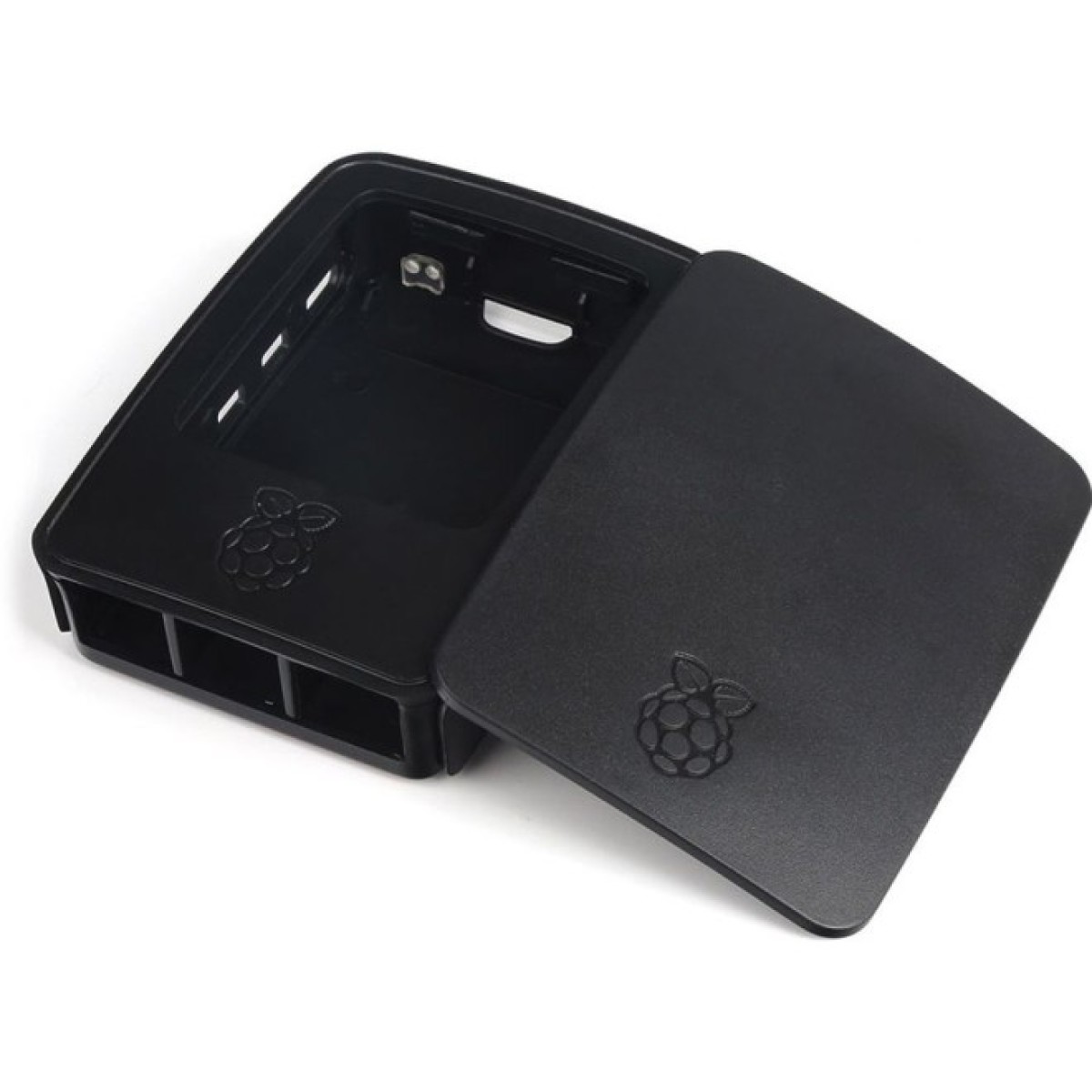Корпус офіційний для Raspberry Pi 4B, сіро-чорний  (SC0230) 98_98.jpg - фото 2