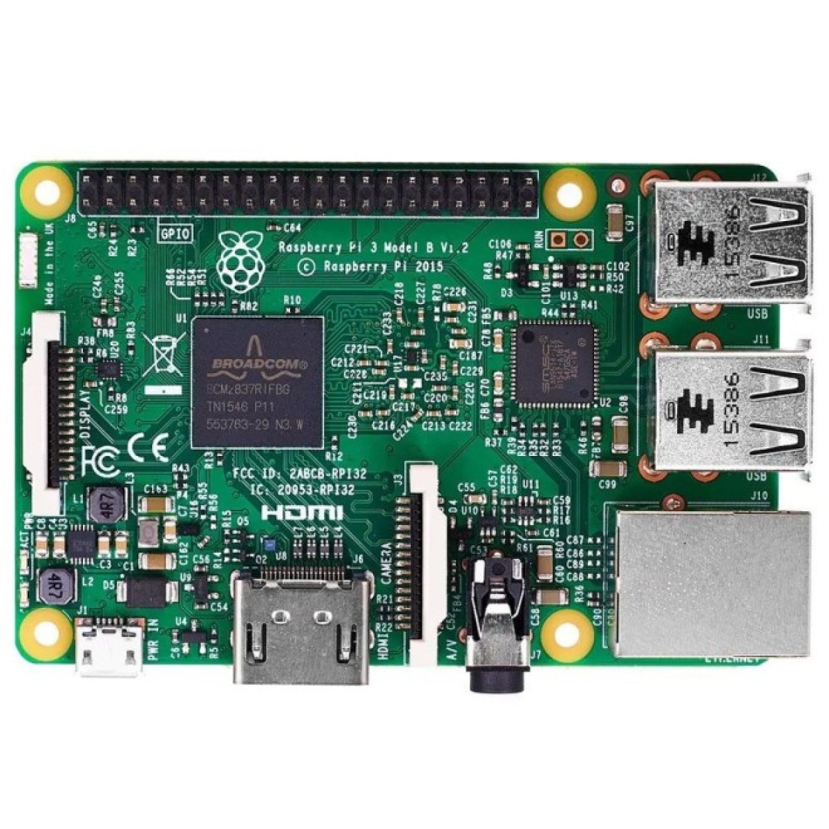 Мікрокомп'ютер Raspberry Pi 3 Model B (RSP3-1GB) 98_98.jpg - фото 4