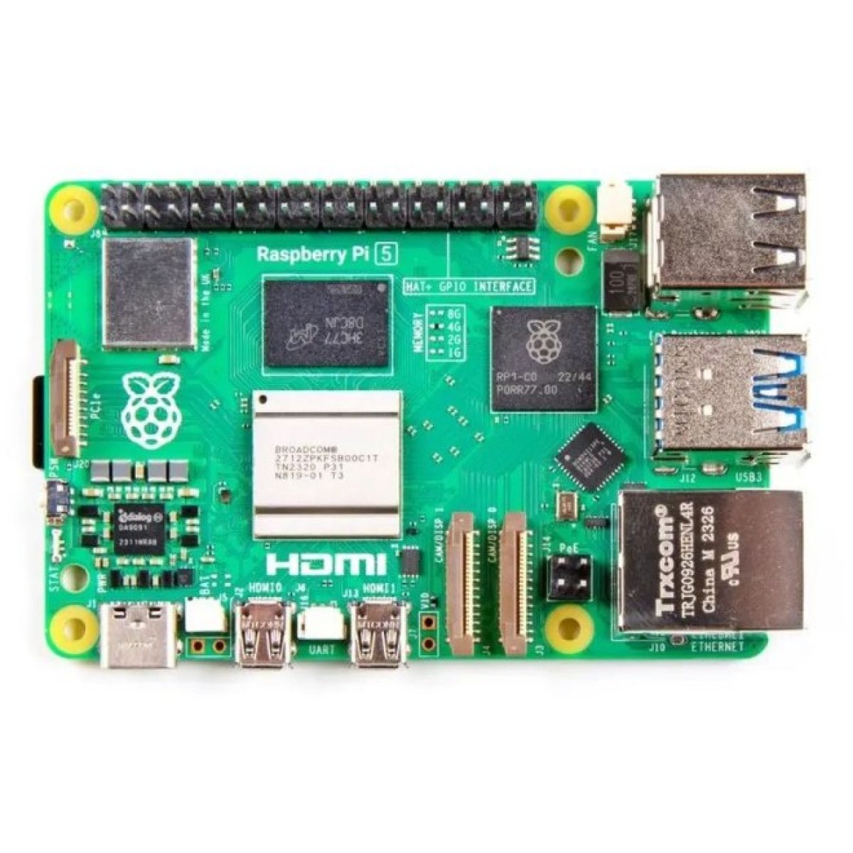 Мікрокомп'ютер Raspberry Pi 5, 8GB (RPI5-8GB) 98_98.jpg - фото 2