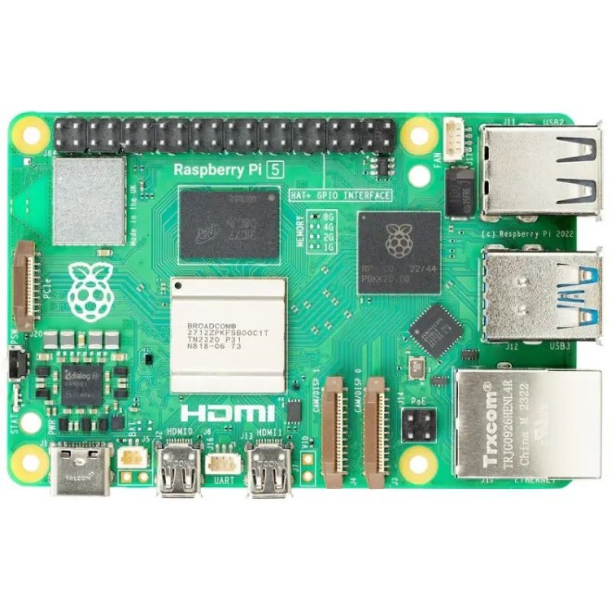 Мікрокомп'ютер Raspberry Pi 5, 16GB (RPI5-16GB) 98_98.jpg - фото 2
