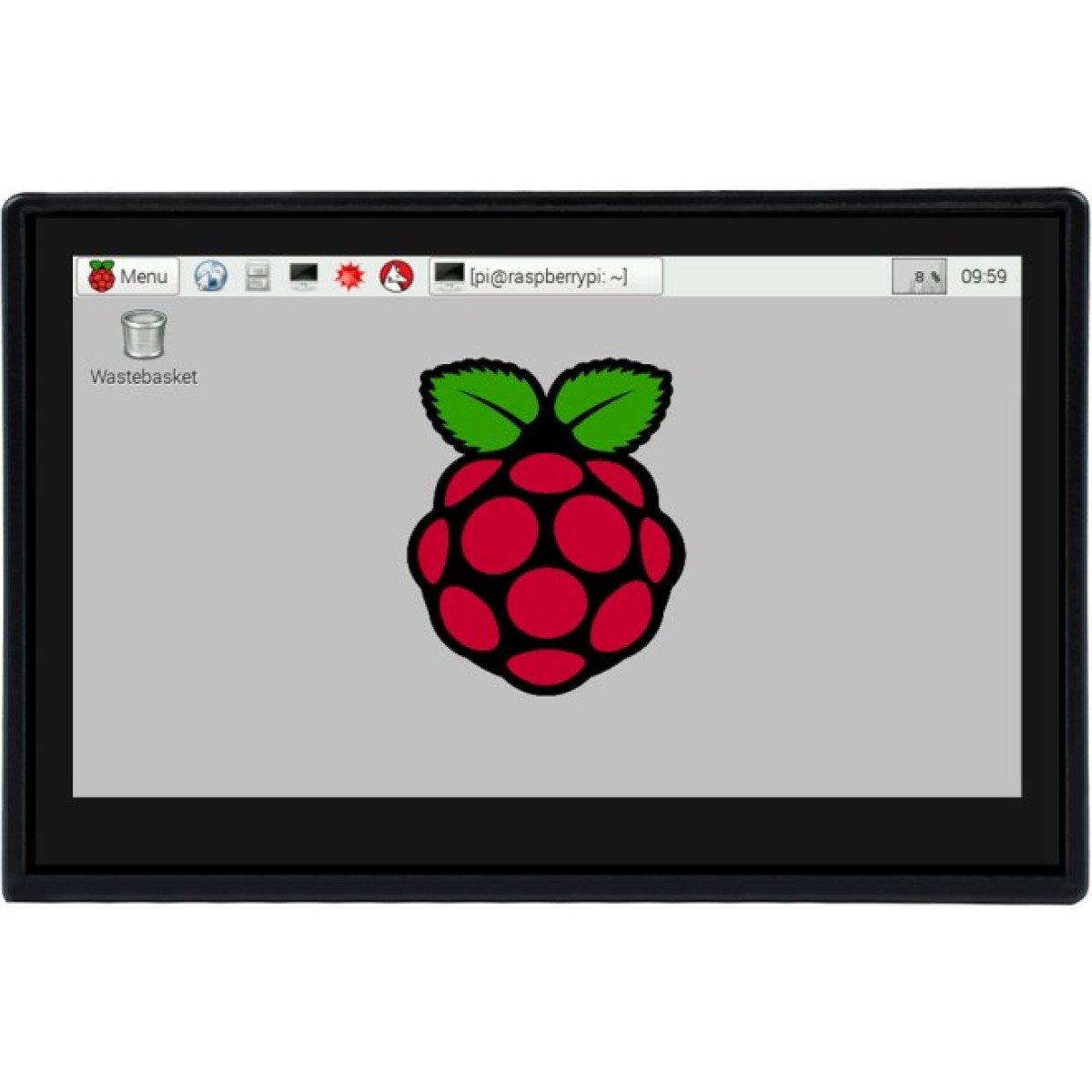 Корпус з екраном Waveshare 4.3" 800×480 LCD IPS Capacitive TS MIPI DSI для Raspberry Pi 4B (RJ050) 98_98.jpg - фото 2