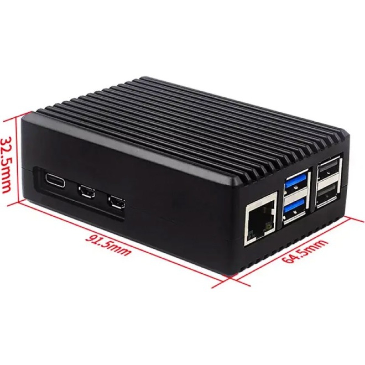 Корпус-радіатор алюмінієвий для Raspberry Pi 5 (RA793) 98_98.jpg - фото 5