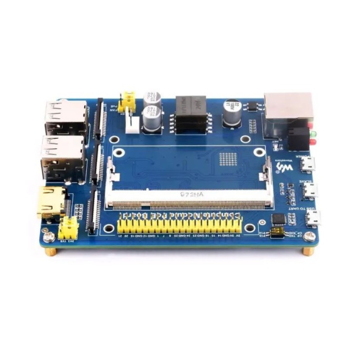 Плата розширення Raspberry Pi Compute Module PoE CM3/3 Lite/3+/3+Lite (RA731) 98_98.jpg - фото 2