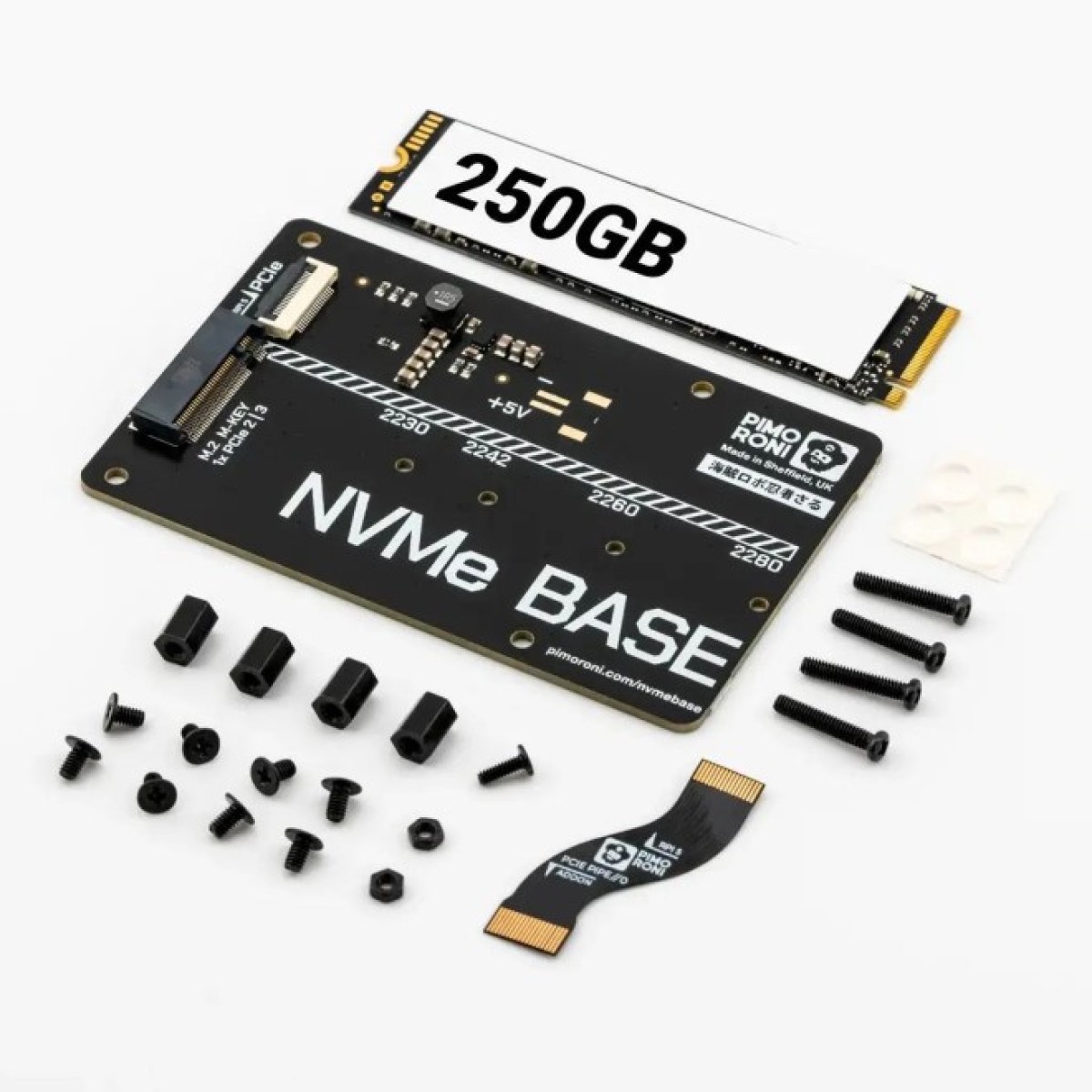 Плата розширення NVMe Base для Raspberry Pi 5 + SSD на 256 Гб (PIM701) 256_256.jpg