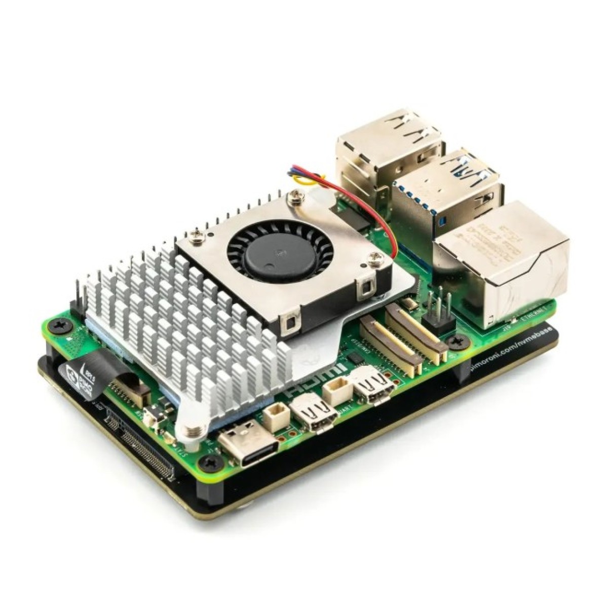 Плата розширення NVMe Base для Raspberry Pi 5 + SSD на 256 Гб (PIM701) 98_98.jpg - фото 2