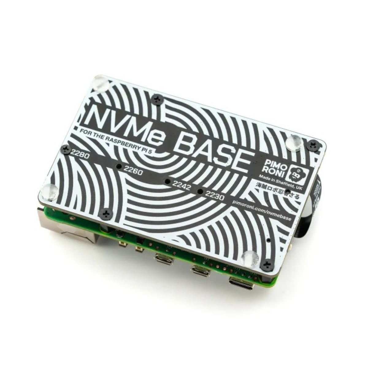 Плата розширення NVMe Base для Raspberry Pi 5 + SSD на 256 Гб (PIM701) 98_98.jpg - фото 3