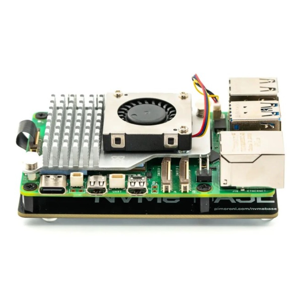 Плата розширення NVMe Base для Raspberry Pi 5 + SSD на 256 Гб (PIM701) 98_98.jpg - фото 4