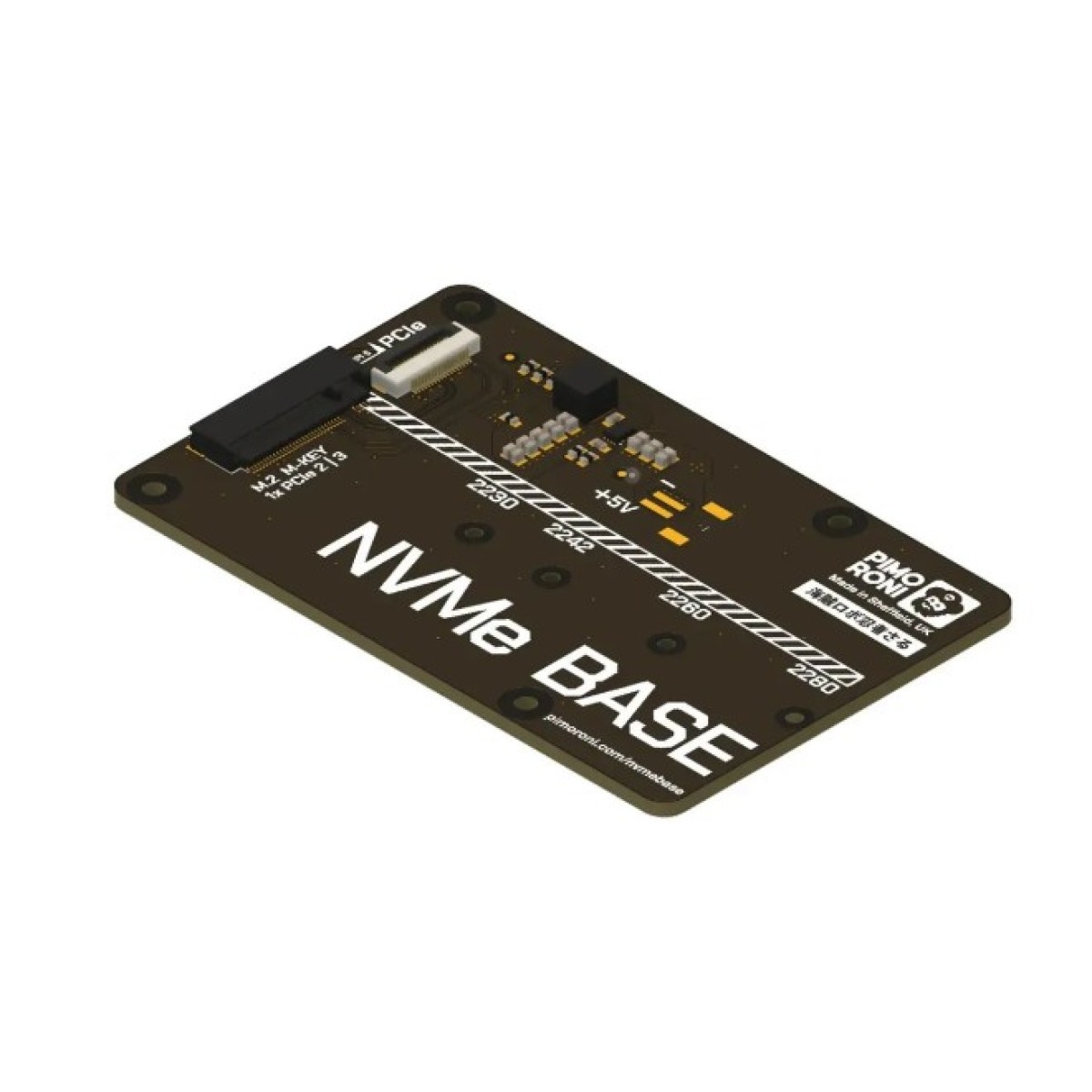 Плата розширення NVMe Base для Raspberry Pi 5 + SSD на 256 Гб (PIM701) 98_98.jpg - фото 6