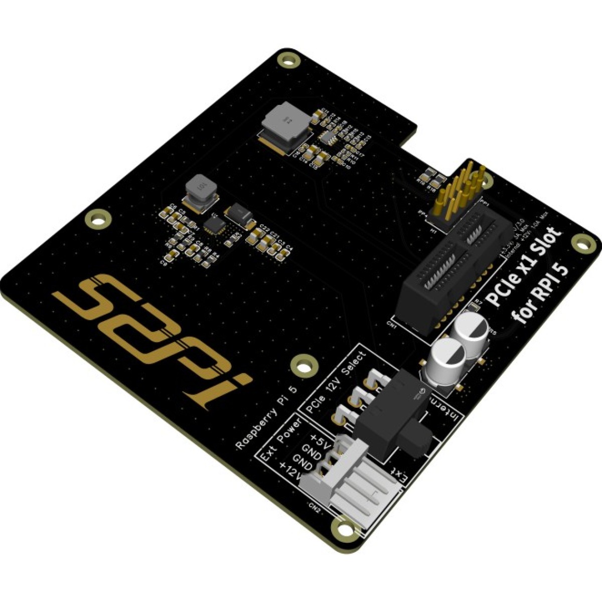 Плата розширення для Raspberry Pi 5 PCIe Slot P02 (EP-0219) 98_98.jpg - фото 2