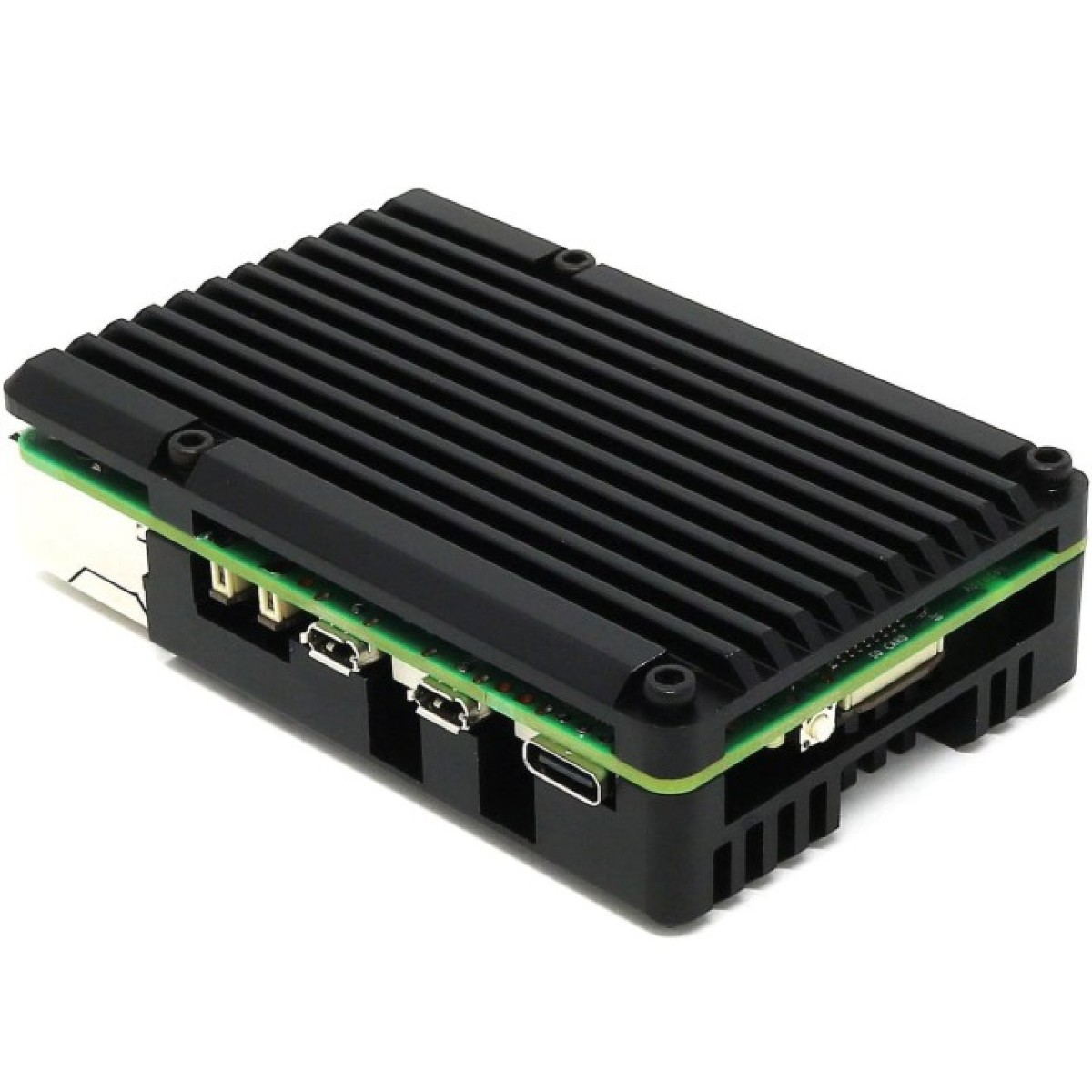 Корпус-радіатор Aluminium Armour Blower Fan для Raspberry Pi 5 з вентилятором (105857) 98_98.jpg - фото 4