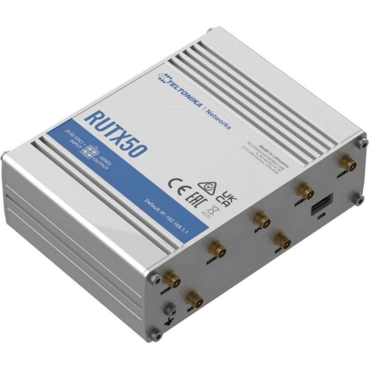 Маршрутизатор Teltonika 5G/LTE/ETH/WIFI/GPS/DualSIM (RUTX50) 98_98.jpg - фото 3