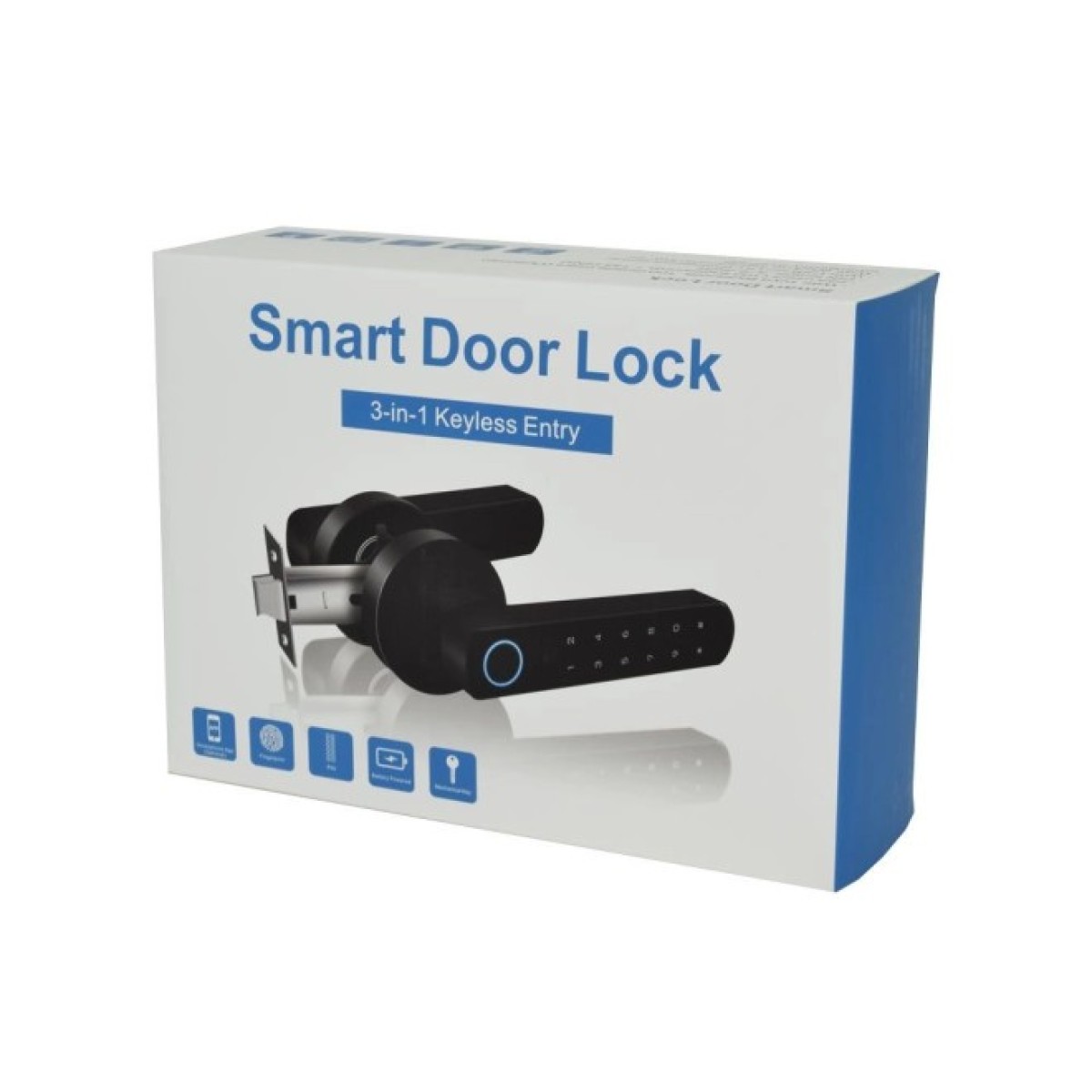 Умный дверной замок ATIS Lock BT-100-T Black с доступом по отпечатку пальца и поддержкой Tuya Smart 98_98.jpg - фото 2